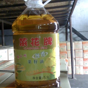 第二代純香菜籽油5L