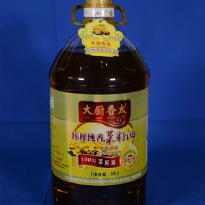 香太壓榨純香菜籽油5L