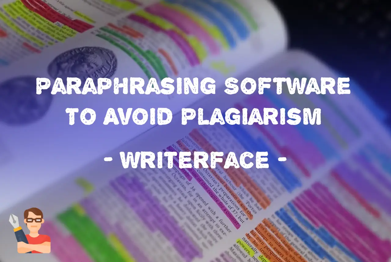 paraphrasing software to avoid plagiarism