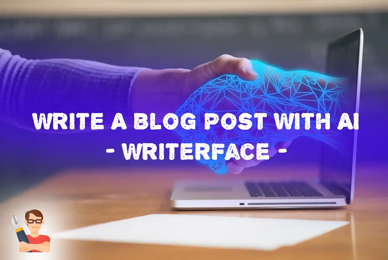 write a blog post with ai